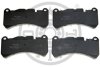 Комплект гальмівних накладок, дискове гальмо Optimal BP12518 (фото 1)
