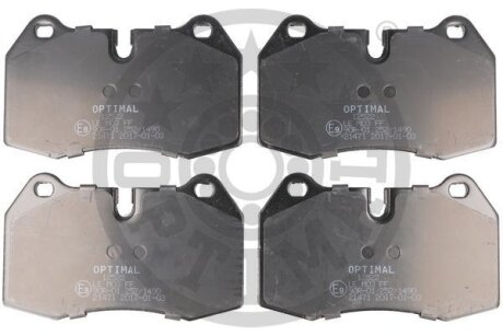 Гальмівні колодки дискові Optimal BP12522