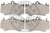 Комплект гальмівних накладок, дискове гальмо Optimal BP12523 (фото 2)