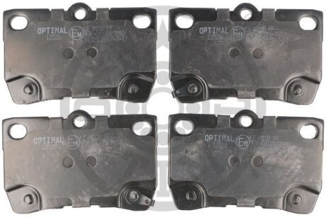 Гальмівні колодки дискові Optimal BP-12528