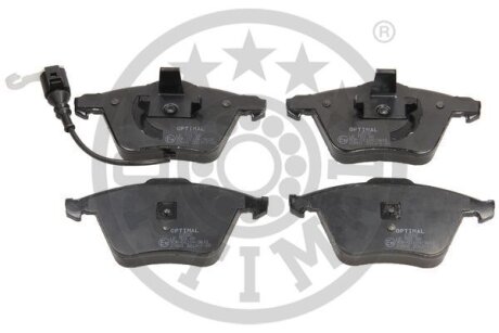 Комплект гальмівних накладок, дискове гальмо Optimal BP-12532
