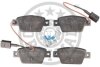 Комплект гальмівних накладок, дискове гальмо Optimal BP-12541 (фото 1)