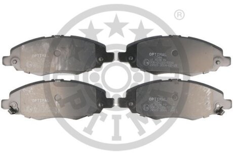 Комплект гальмівних накладок, дискове гальмо Optimal BP-12544