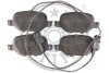 Комплект гальмівних накладок, дискове гальмо Optimal BP-12553 (фото 1)