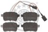 Комплект гальмівних накладок, дискове гальмо Optimal BP-12554 (фото 1)
