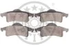 Комплект гальмівних накладок, дискове гальмо Optimal BP-12566 (фото 2)