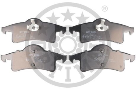 Комплект гальмівних накладок, дискове гальмо Optimal BP-12566