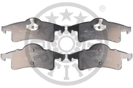 Комплект гальмівних накладок, дискове гальмо Optimal BP-12566