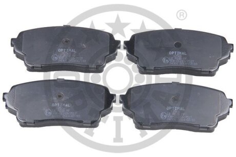Комплект гальмівних накладок, дискове гальмо Optimal BP-12568