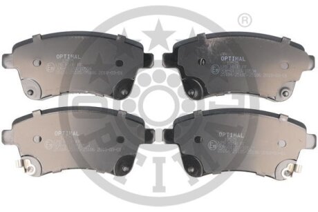 Гальмівні колодки дискові Optimal BP-12575