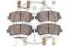 Комплект гальмівних накладок, дискове гальмо Optimal BP-12590 (фото 2)