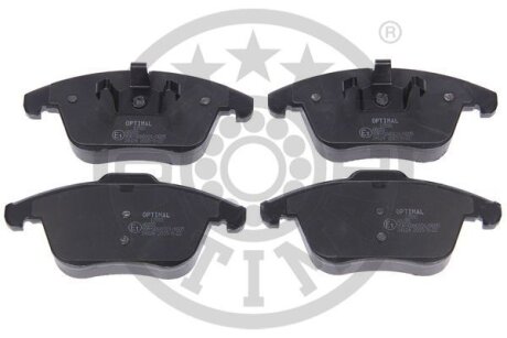 Комплект гальмівних накладок, дискове гальмо Optimal BP-12592
