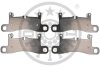 Гальмівні колодки дискові Optimal BP-12598 (фото 1)