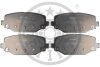 Гальмівні колодки дискові Optimal BP-12608 (фото 1)