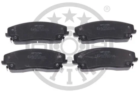Комплект гальмівних накладок, дискове гальмо Optimal BP-12613