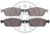 Комплект гальмівних накладок, дискове гальмо Optimal BP-12622 (фото 2)