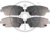 Гальмівні колодки дискові Optimal BP12623 (фото 1)