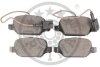 Комплект гальмівних накладок, дискове гальмо Optimal BP12637 (фото 2)