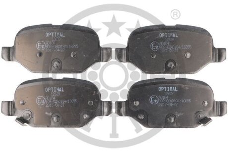 Гальмівні колодки дискові Optimal BP-12639