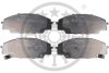 Гальмівні колодки дискові Optimal BP-12641 (фото 1)