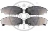 Гальмівні колодки дискові Optimal BP-12641 (фото 1)