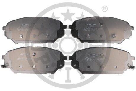 Комплект гальмівних накладок, дискове гальмо Optimal BP-12661