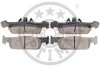 Комплект гальмівних накладок, дискове гальмо Optimal BP-12676 (фото 2)
