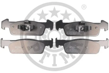 Комплект гальмівних накладок, дискове гальмо Optimal BP-12676