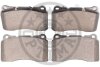 Комплект гальмівних накладок, дискове гальмо Optimal BP-12686 (фото 2)