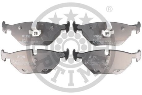 Комплект гальмівних накладок, дискове гальмо Optimal BP-12702