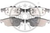 Комплект гальмівних накладок, дискове гальмо Optimal BP-12707 (фото 1)