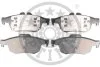 Комплект гальмівних накладок, дискове гальмо Optimal BP-12707 (фото 1)