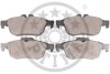 Комплект гальмівних накладок, дискове гальмо Optimal BP-12707 (фото 2)
