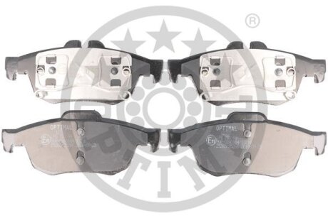 Комплект гальмівних накладок, дискове гальмо Optimal BP-12707