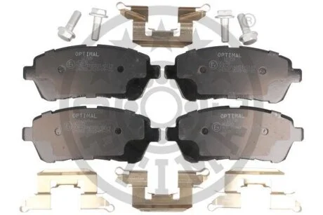 Гальмівні колодки дискові Optimal BP-12709