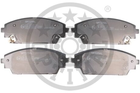 Комплект гальмівних накладок, дискове гальмо Optimal BP-12713