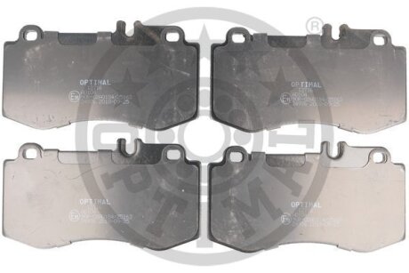 Комплект гальмівних накладок, дискове гальмо Optimal BP-12716