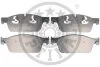 Комплект гальмівних накладок, дискове гальмо Optimal BP-12725 (фото 1)
