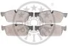 Комплект гальмівних накладок, дискове гальмо Optimal BP-12725 (фото 2)