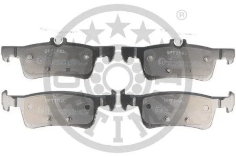 Комплект гальмівних накладок, дискове гальмо Optimal BP-12730