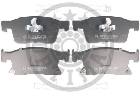 Гальмівні колодки дискові Optimal BP-12746