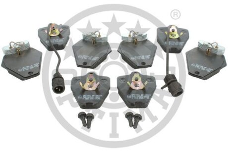 Комплект гальмівних накладок, дискове гальмо Optimal BP-12753