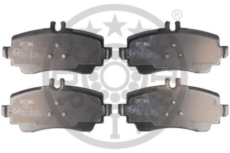 Комплект гальмівних накладок, дискове гальмо Optimal BP-65022