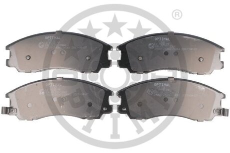 Комплект гальмівних накладок, дискове гальмо Optimal BP-77132