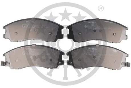 Комплект гальмівних накладок, дискове гальмо Optimal BP-77132