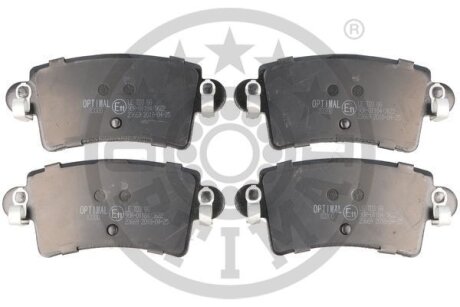Комплект гальмівних накладок, дискове гальмо Optimal BP-83300