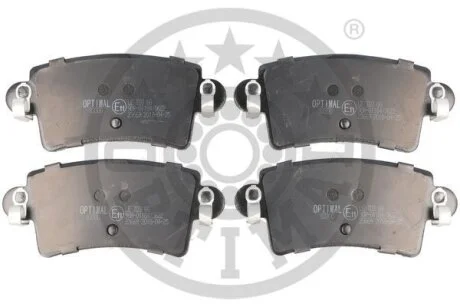 Комплект гальмівних накладок, дискове гальмо Optimal BP-83300