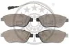 Комплект гальмівних накладок, дискове гальмо Optimal BP-85901 (фото 2)