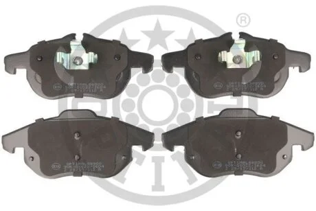 Комплект гальмівних накладок, дискове гальмо Optimal BP-88800