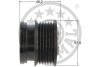 Шків генератора Optimal F5-5011 (фото 3)